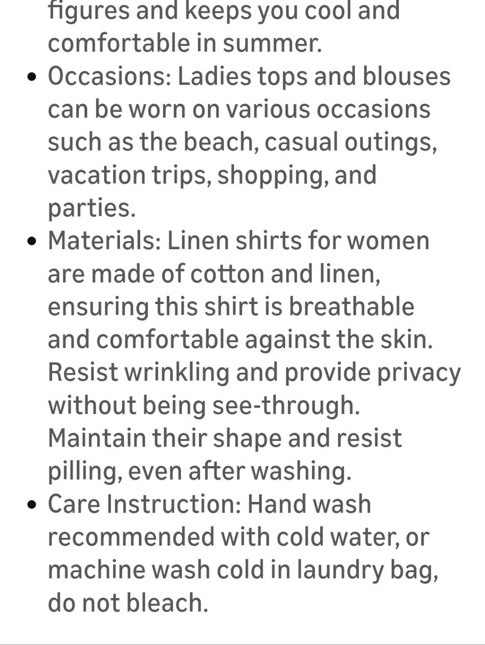 Amazon White Tunic Top - Picture 8 of 8